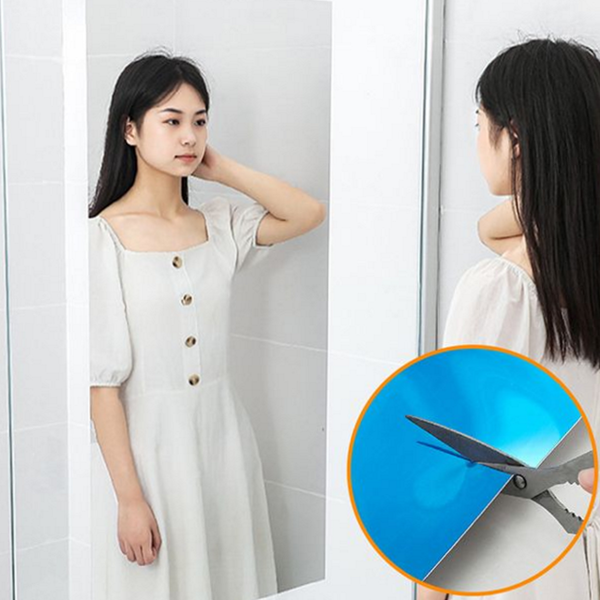 인테리어 붙이는 거울 안전 안 깨지는 거울 부착식 벽면 미러 - 상품 이미지