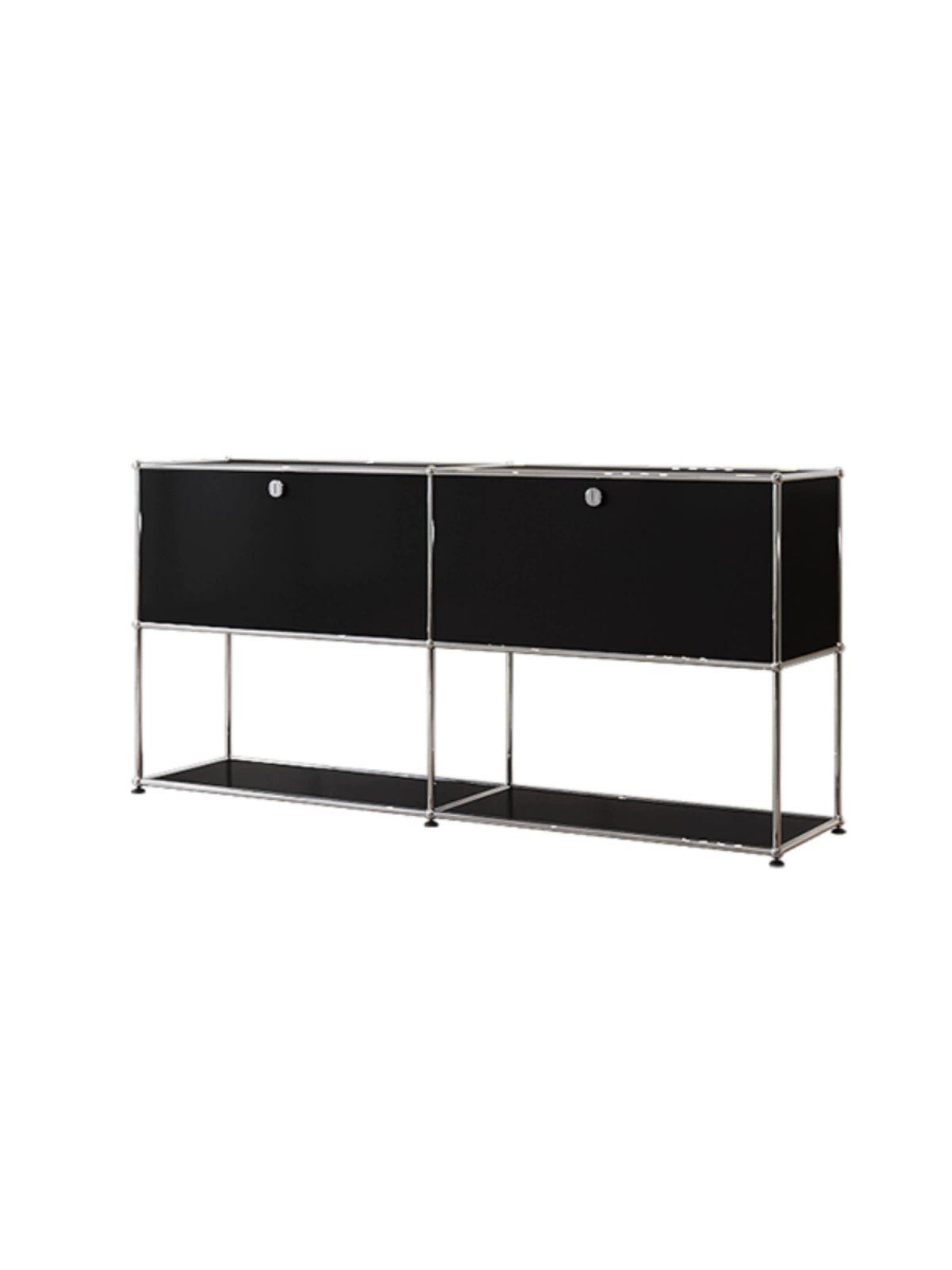 모듈수납장 미드센츄리 모듈가구 틈새수납장 A1 거실장 A4:150x35x70 - 상세 이미지 5