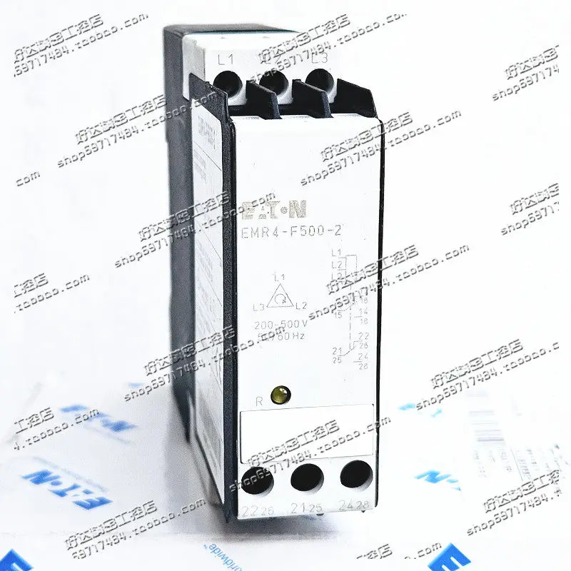 오리지널 이튼 MOELLER 위상 시퀀스 릴레이 EMR4-F500-2 포장 컨트롤러