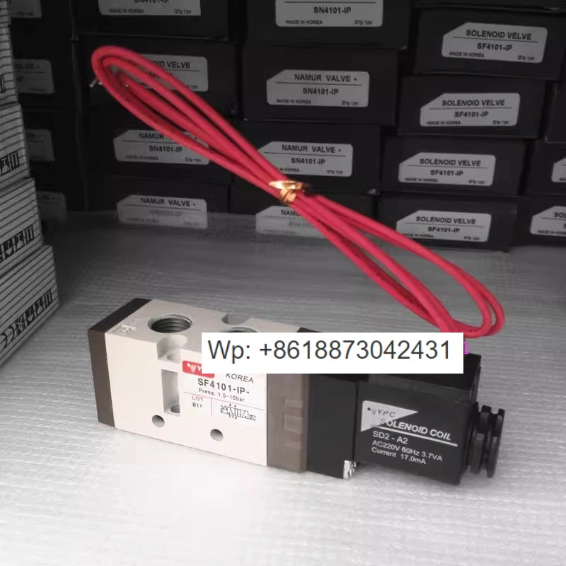 YPC 솔레노이드 밸브 SF4101-IP 코일 DC24V AC220V SD2-D4 SD2-A2 오리지널