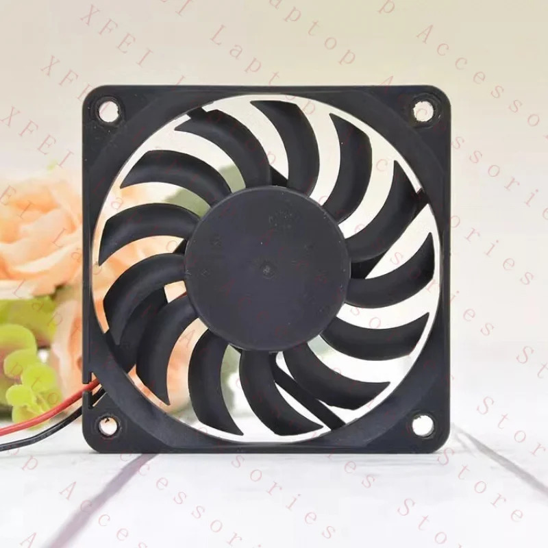 C R7010BU 7010 DC12V 0.45A 7cm 2선식 냉각팬