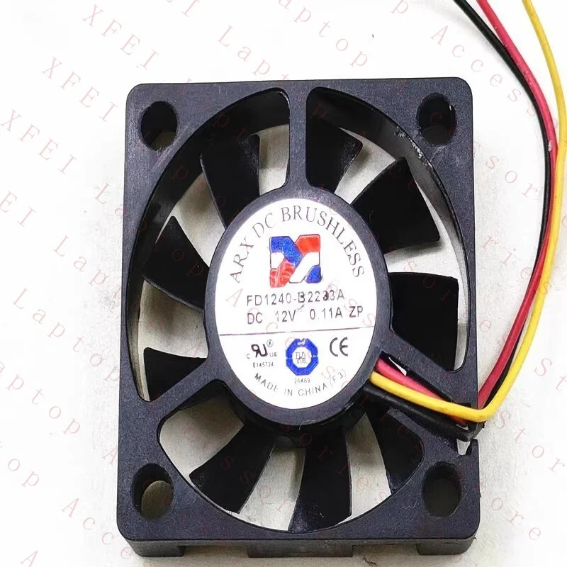 ARX FD1240-B2233A DC12V 0.11A 4CM 4010 3선 냉각팬