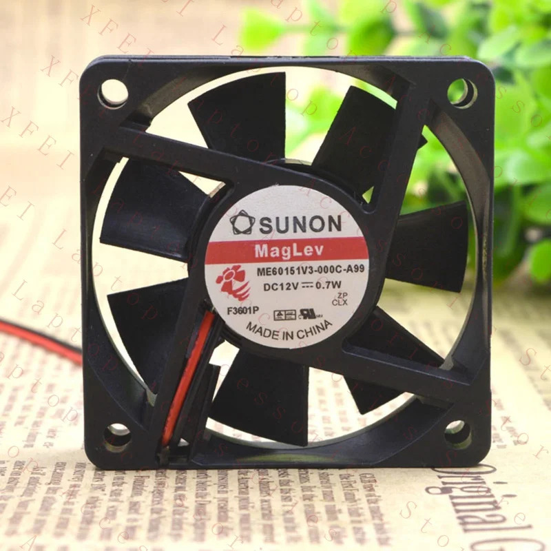 C ME60151V3-000C-A99 DC12V 0.7W 2선 냉각팬 xpi