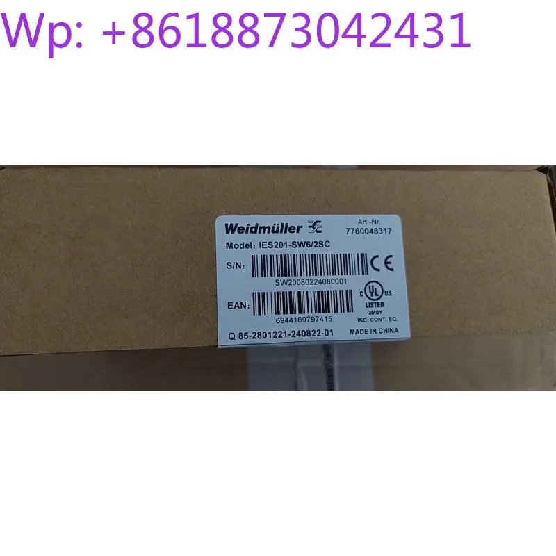 Weidmller 산업이더넷 스위치 IES201 SW6/2SC 7760048317