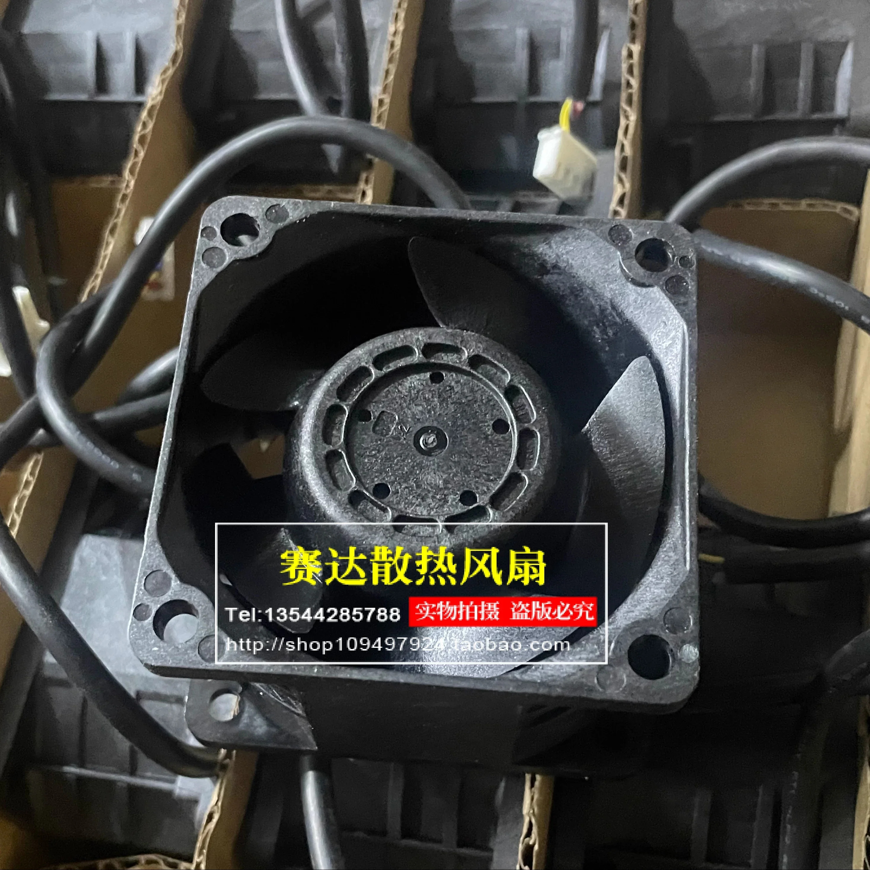JFG 델타 PFC0648SE-00 FA3 6038 48V 0.70A 4선 핀 와이어 냉각팬 60x60x38mm