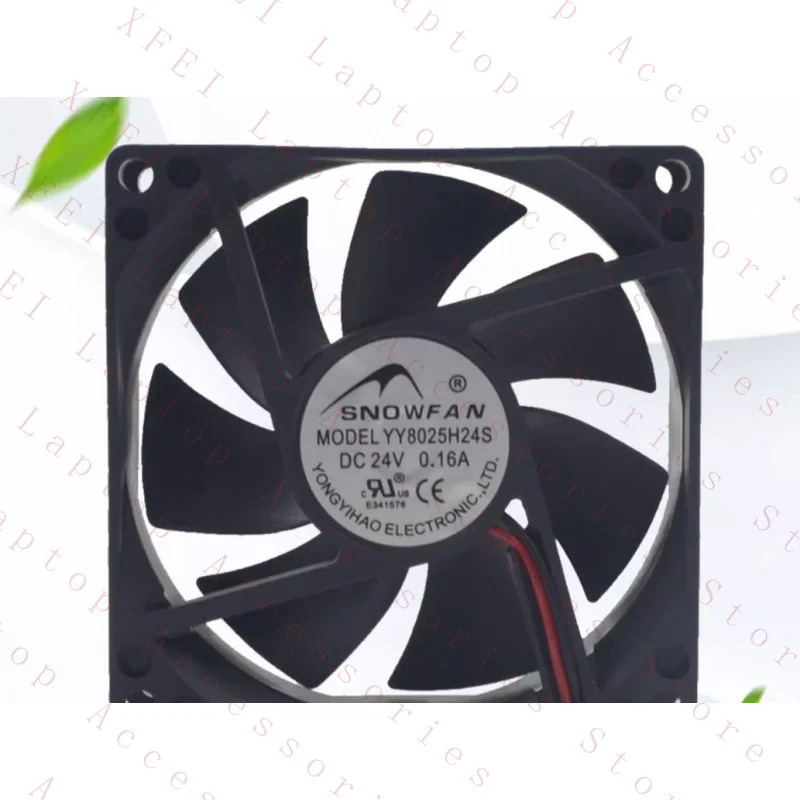 C YY8025H24S 24V 0.16A 8CM 2선식 냉각팬