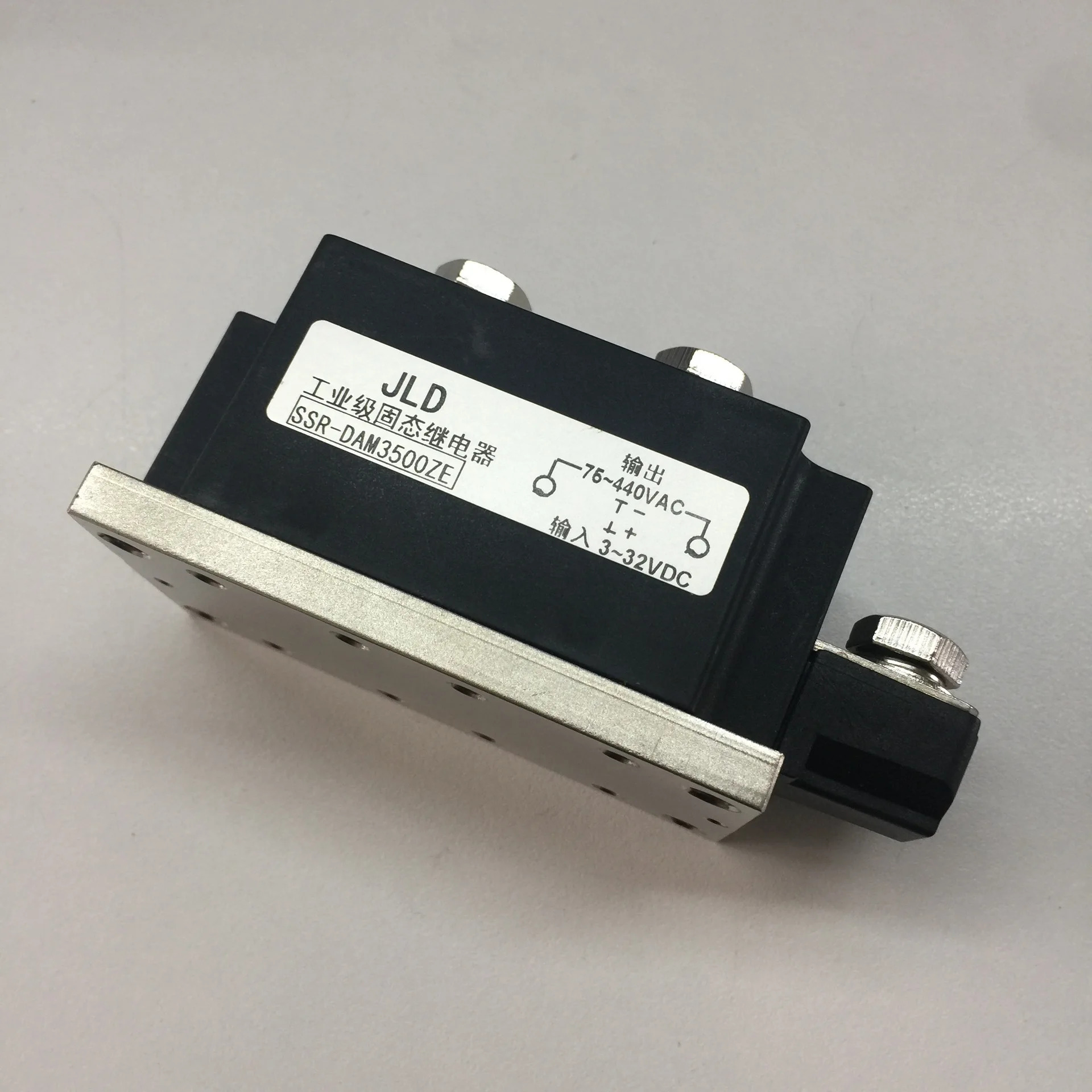 JLD 산업솔리드 스테이트 릴레이 SSR-DAM3500ZE-3P 입력 3-32VDC 출력 75-440VAC