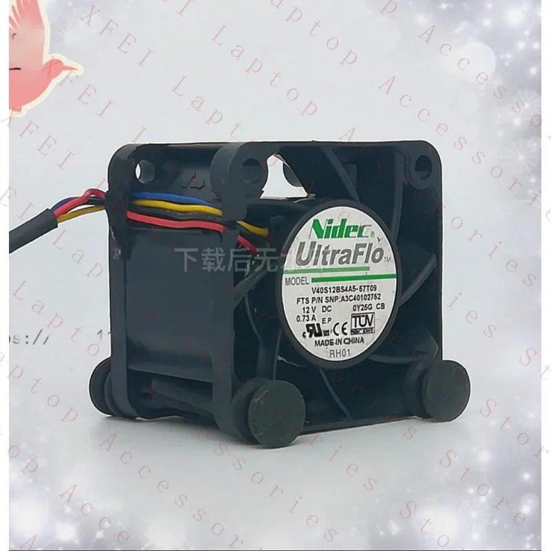 C V40S12BS4A5-57T09 A3C40102752 DC12V 0.73A 4028 4CM 4선 냉각팬