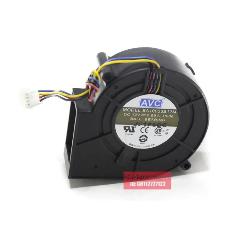 JFG C 9733 12V 0.99A BA10033B12M 4선 PWM 팬 홀 100MM