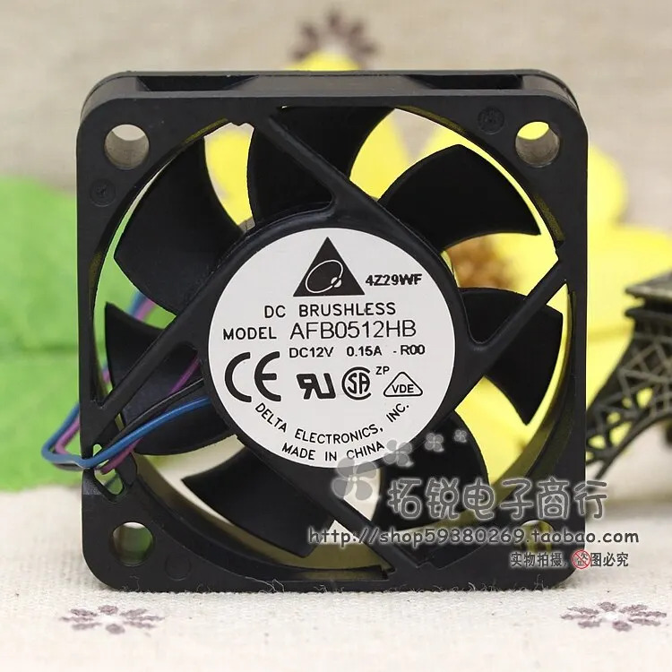 헤드가 델타 Afb0512hb-Roo 5015 12v 0.15a 프로젝터 팬