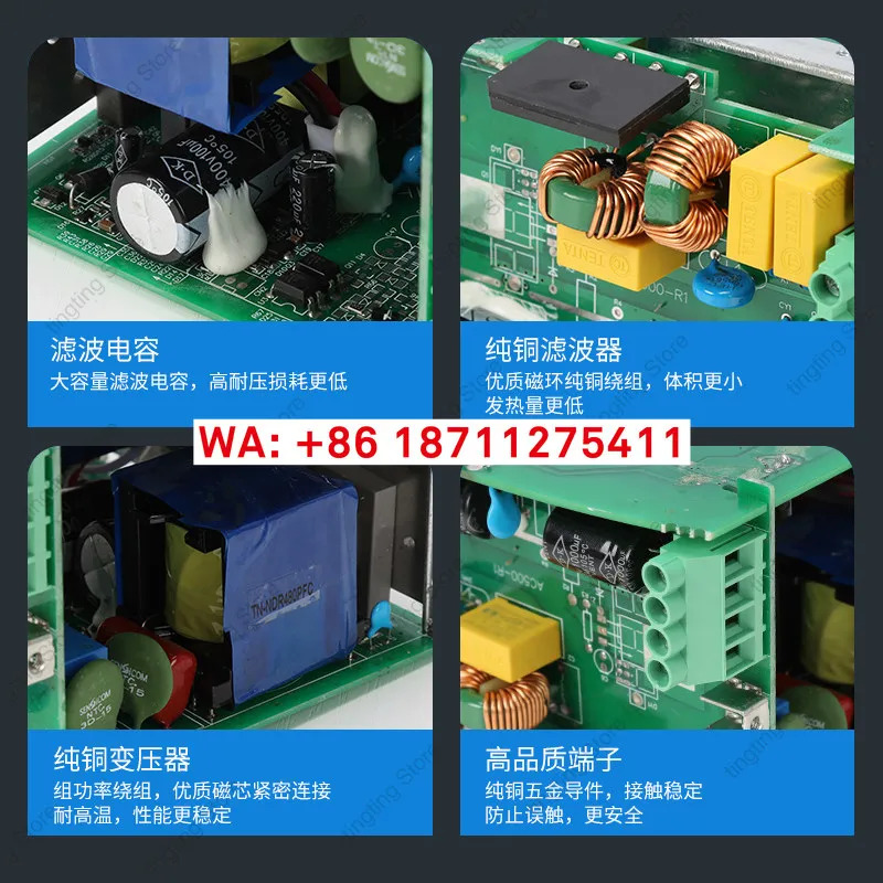 EDR/NDR/75/120/150/240/480-12V24v220VDC 레일 스위치 전원공급장치 24V5A로 변환