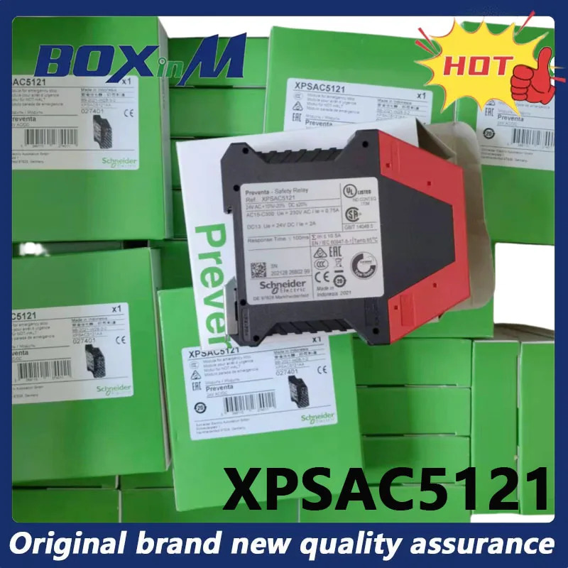 오리지널 Schneider XPSAC5121 안전 릴레이 모듈