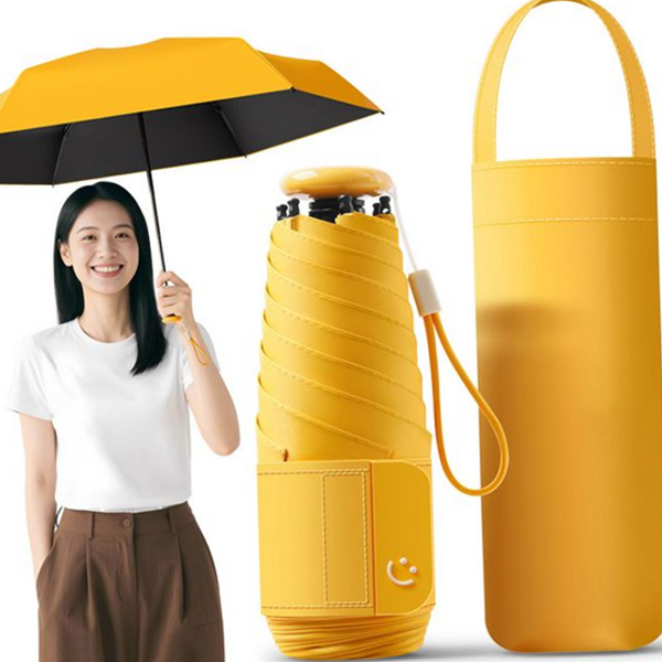 경량 초미니 우산 접이식 자외선 차단 우산 휴대 비오는날 - 상품 이미지