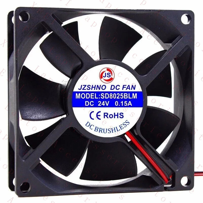 C SD8025BLM DC24V 0.15A 2선식 무소음 냉각팬  A613