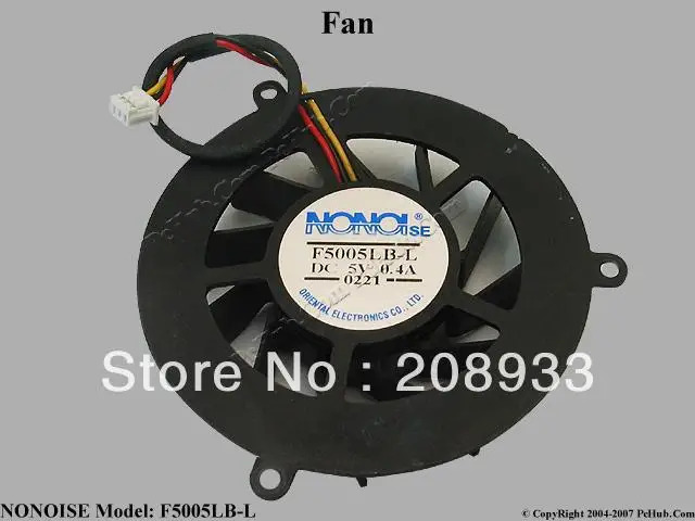 Area-51 m5600 노트북 NONOISE F5005LB-L 5V 0.4A 팬