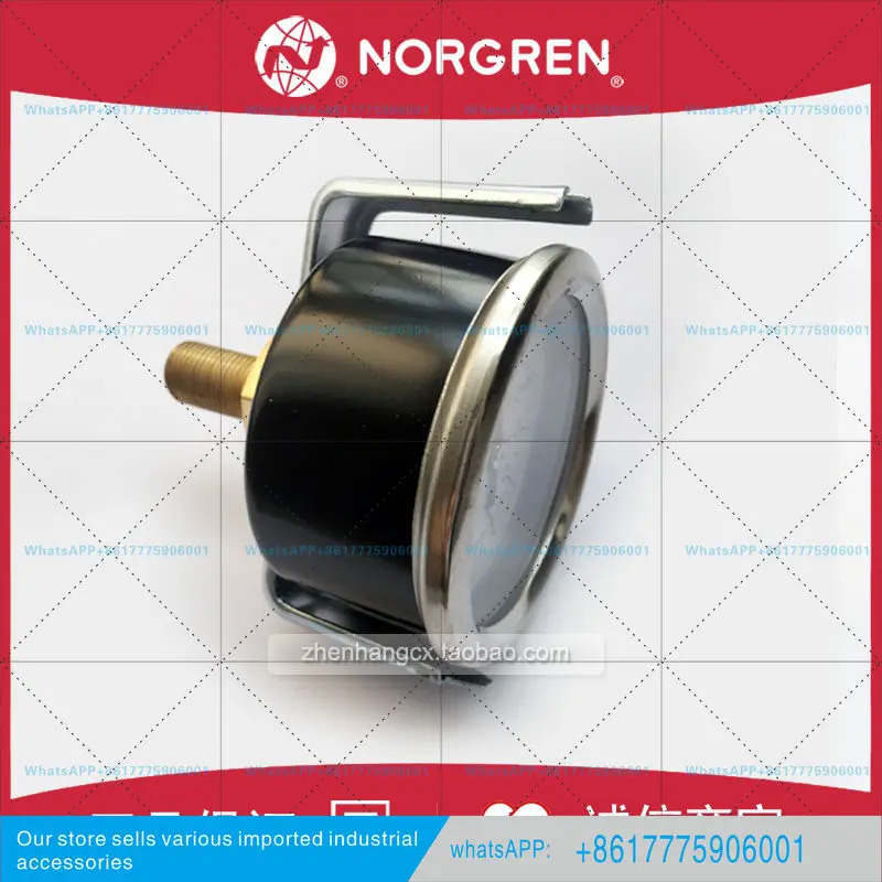 18-015-857 압력 게이지 NORGREN 18-013-857 클램프 로드가 표면형 10바 고정형 50mm