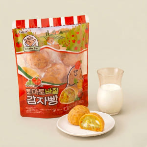 춘천 감자밭 토마토 바질 감자빵 6개입 맛있게 먹은 솔직 후기 - 상품 이미지 2