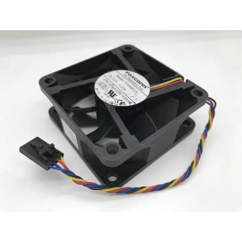 C FOXCONN 팬PVA060G12L 12V 0.20A 6CM 6025 PWM 4wire