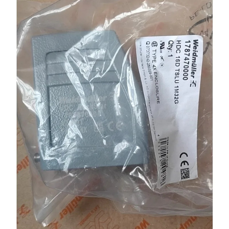 오리지널 헤비듀티 커넥터 HDC 16D TSLU 1M32G 1787470000 2PCS