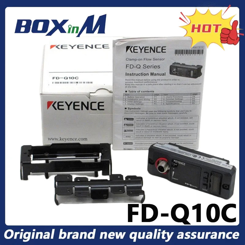 KEYENCE FD-Q10C 클램프온 유량센서