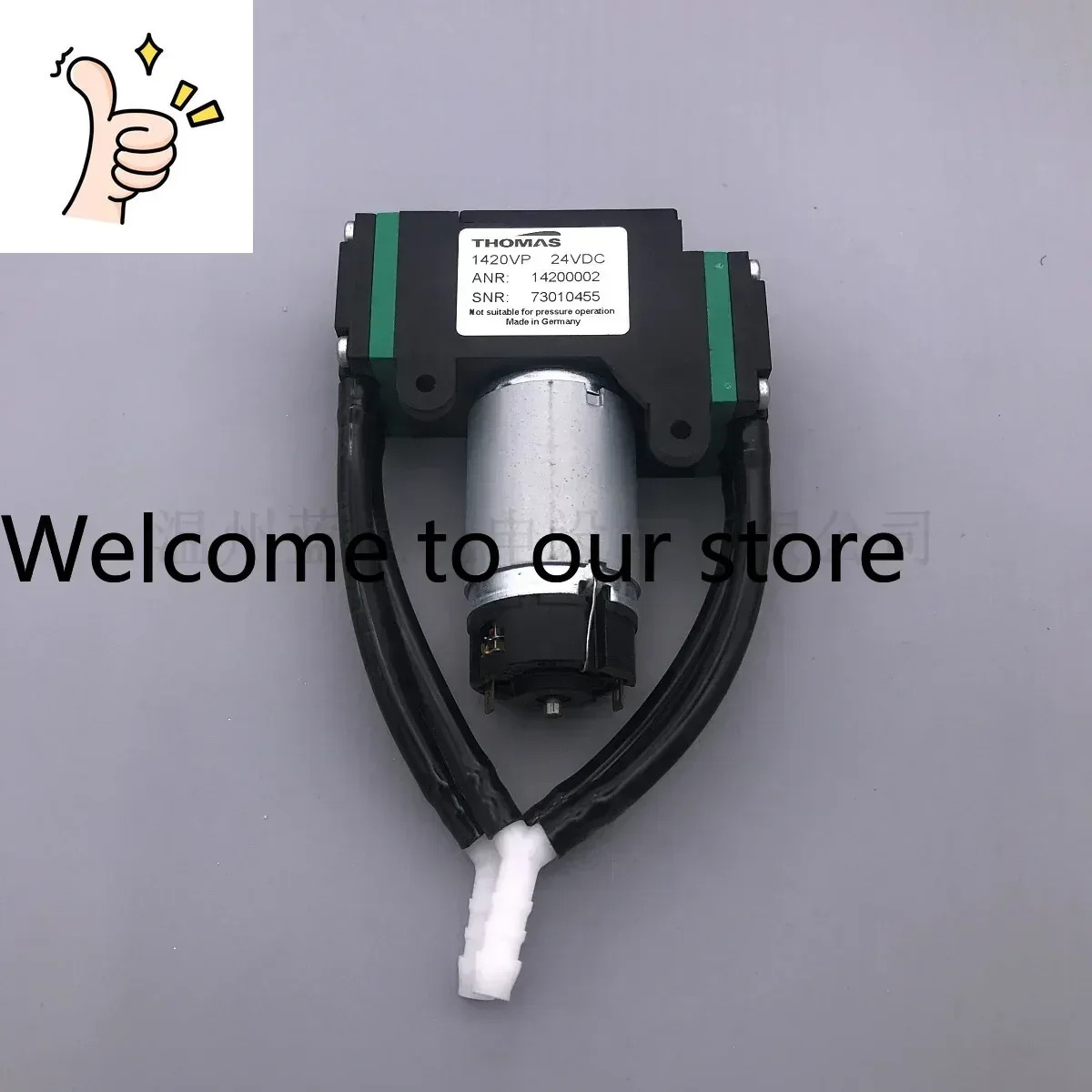 2025.4THOMAS 다이어프램 진공 펌프 1420VDP/12VDC 14200504 미국에서
