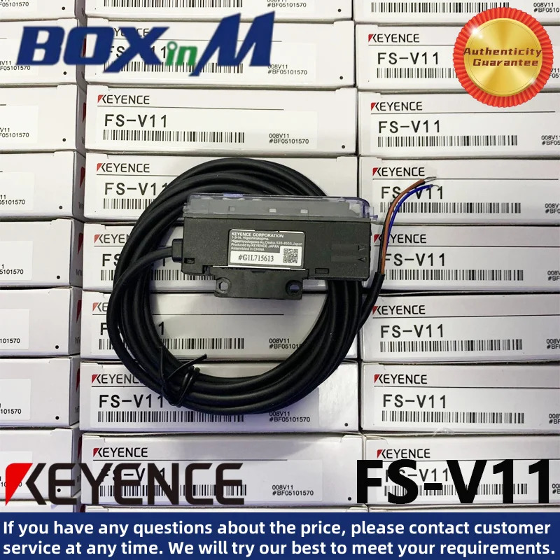 KEYENCE FS-V11 듀얼 디스플레이 디지털 광섬유 증폭기 센서 NPN