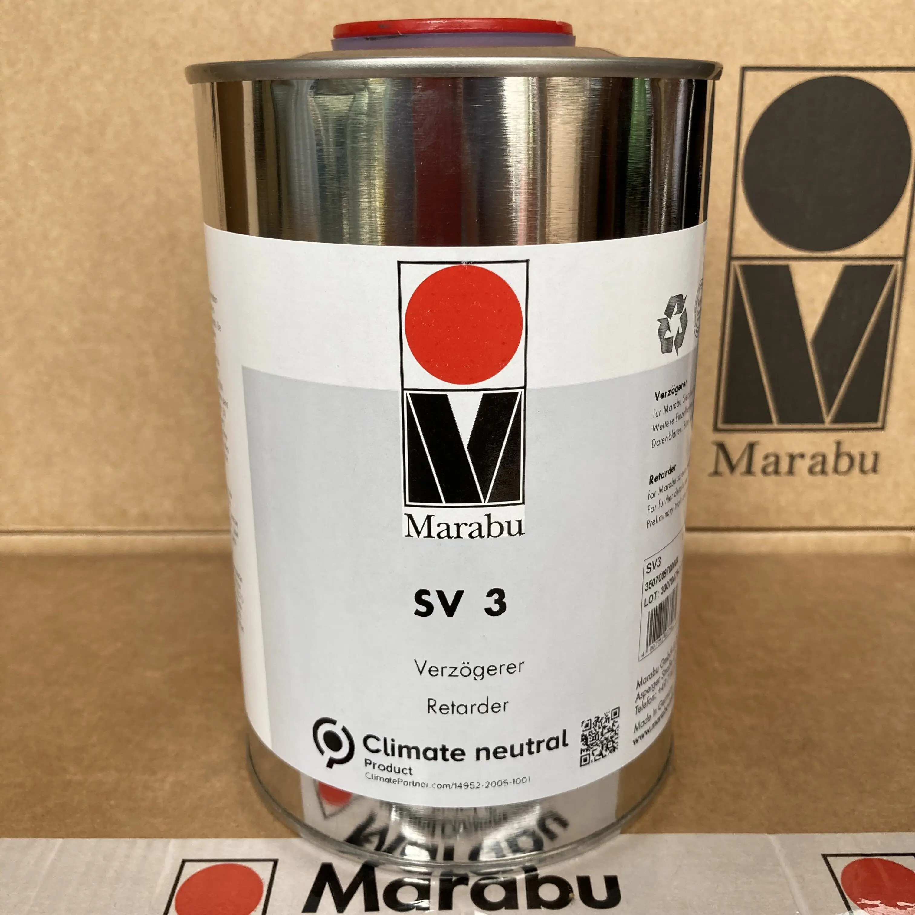 마라부 SV3 드라잉 에이전트 틴너 500ml 스크린 패드 인쇄용