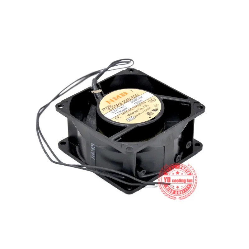 JFG NMB-MAT Minebea 3115PS-23W-B30 230VAC 10/8W 8038 냉각팬