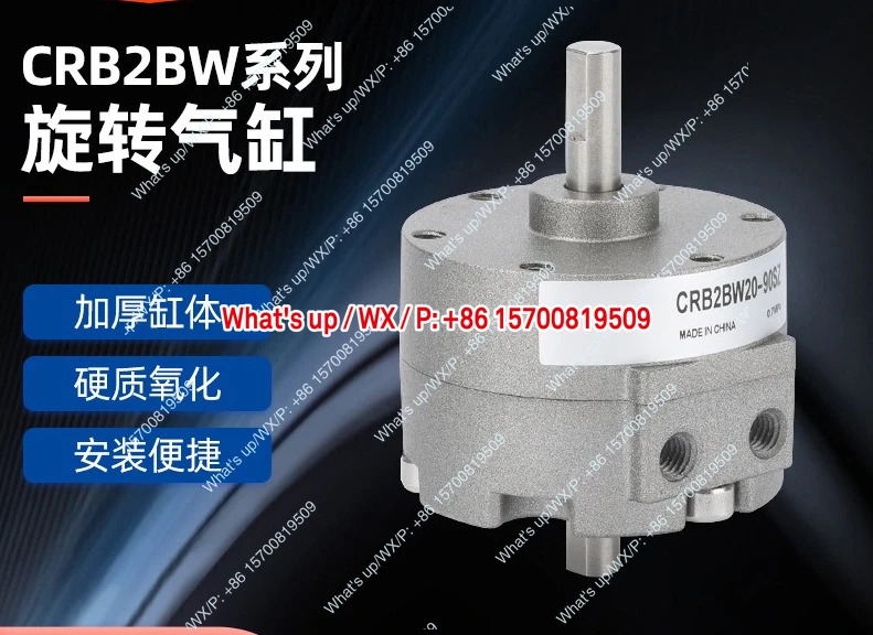 회전 실린더 CRB2BW 10도CRB2BW 40까지 단일 베로터리 스윙