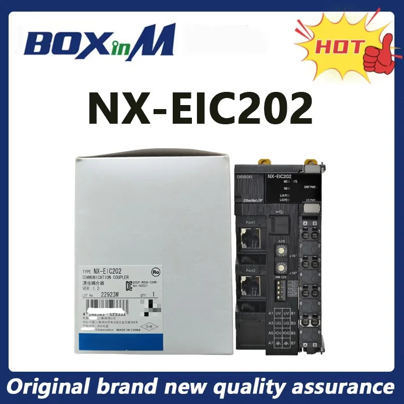 오리지널 NX-EIC202 통신 커플러 유닛 모듈 PLC