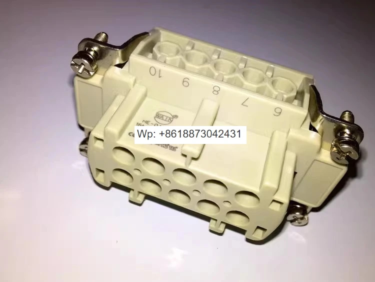 WAIN 커넥터 HE-010-F 암 코어 16A500V 6KV3 10핀 오리지널 새 2개