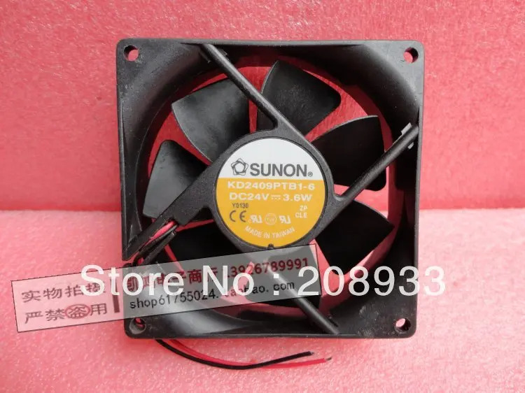 KD2409PTB1-6 DC24V 3.6W SUNON 92x92x25MM 인버터 팬