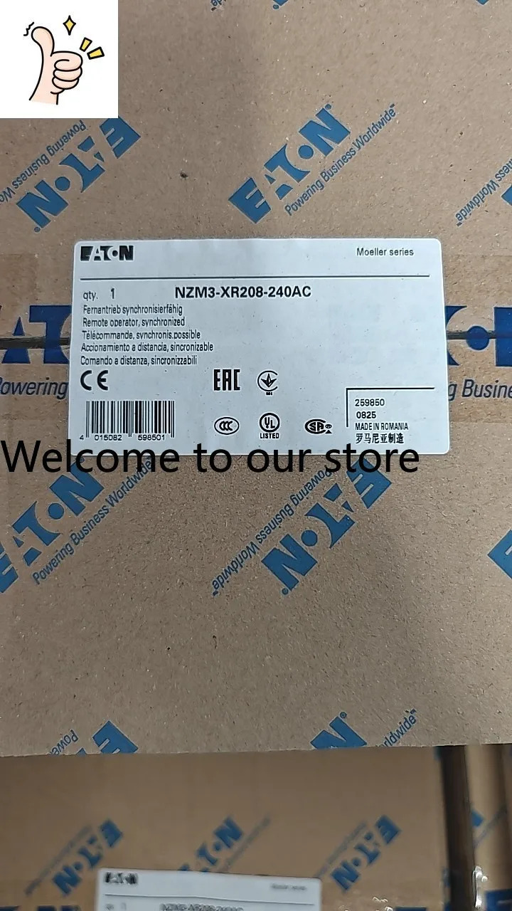 이튼 멀러 NZM3-XR208-240AC 몰드형 케이스 회로차단기 원격 전기 작동 장치 작동기 게이트