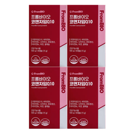 프롬바이오 코엔자임Q10 500mg x 30캡슐 4개