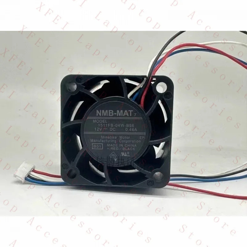 C NMB-MAT 3828 1511FB-04W-B56 DC12V 0.46A 38 xpi용