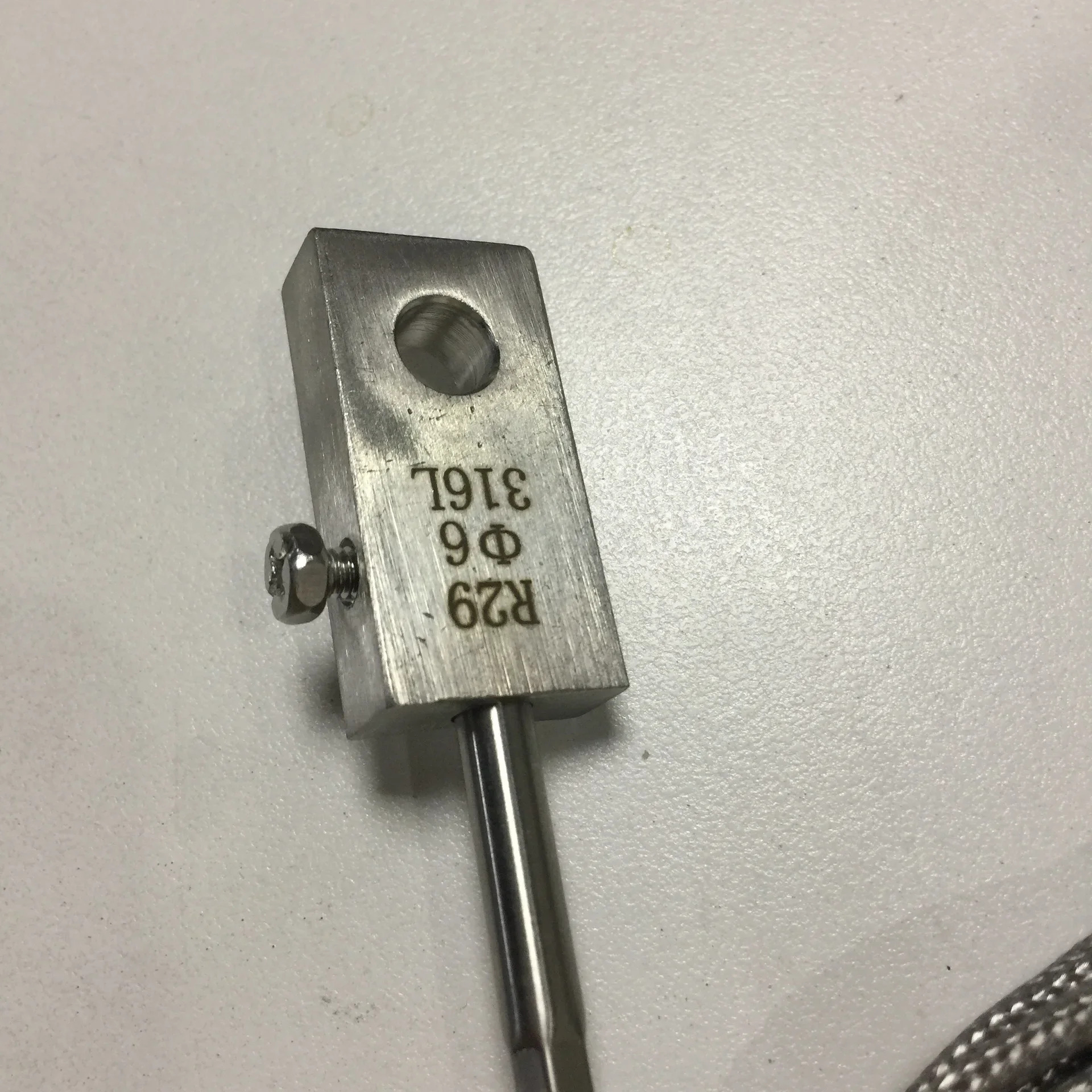 ZYSNSOR 금속 SMD 온도 센서 0-400  ZYPT100A-TP-5M-RTD01