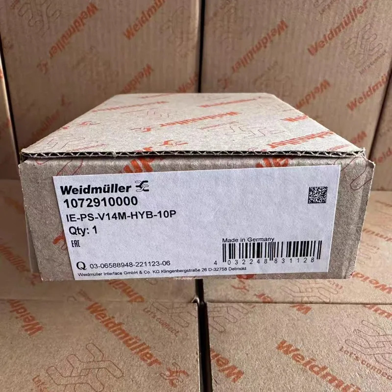 Weidmller 5 하이브리드 푸시-풀 IE-PS-V14M-HYB-10P 1072910000