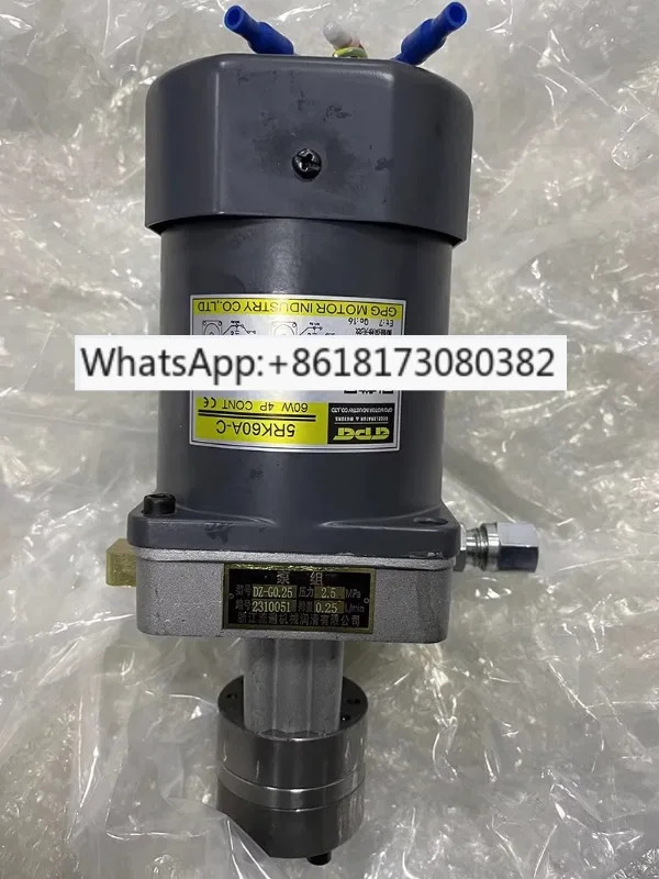 유동식 기계식 전기 윤활 펌프 세트 DZ-G0.25 2.5MPA GPG 5RK60A-C
