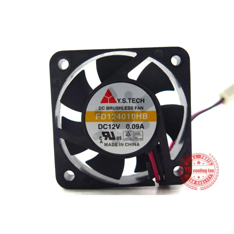 JFG Y.S.TECH FD124010HB 4010 12V 0.09A 4CM 이볼 베어링 냉각팬용