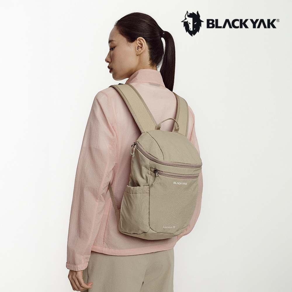 블랙야크 소형 경량배낭 미니 등산가방 아웃도어백팩 10L, 베이지 - 상품 이미지