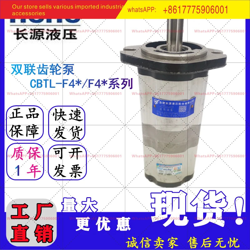 CBTL-F420/F410-ALP/AFH HCHC 허페이 창위안 유압 더블 기어 펌프 전기