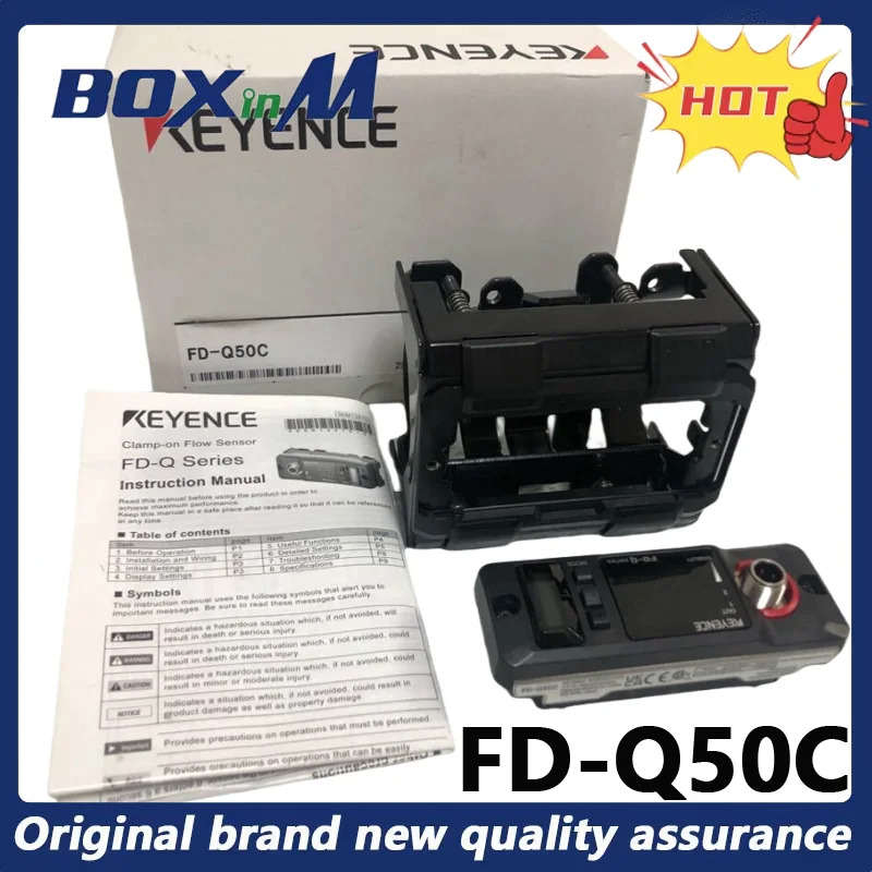 KEYENCE FD-Q50C 클램프온 유량센서