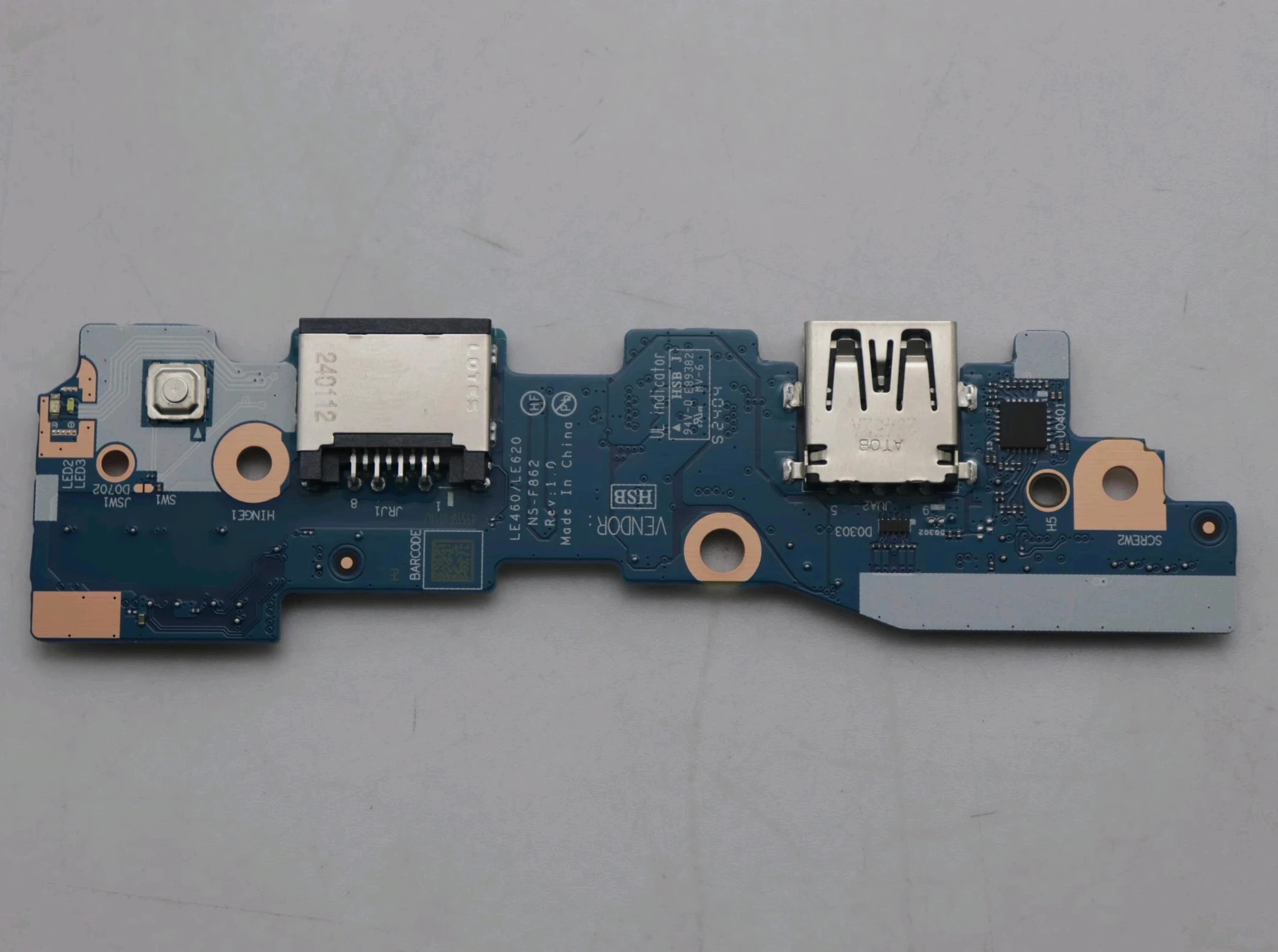 Lenovo호환 E14 Gen6 스위치 보드 네트워크 인터페이스 카드 USB 소형 NS-F941 NS-F862 5C51J62788