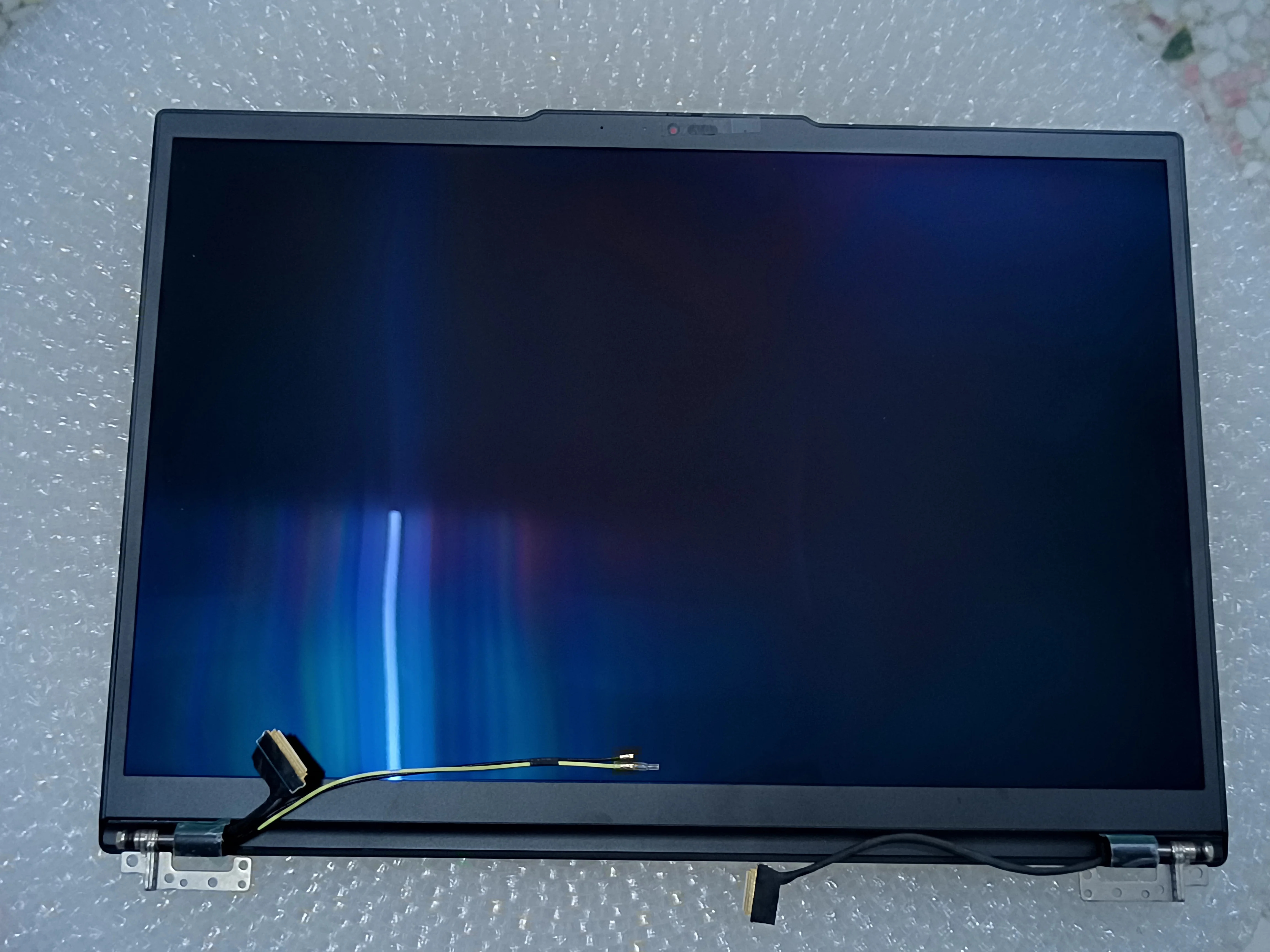 ThinkPad T16 Gen 2 P16s Gen1 OLED FHD 스크린 상단 반쪽 세트 어셈블리용