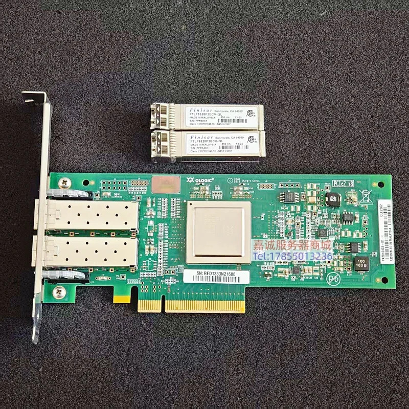 DELLIBMHuawei호환hp호환 Qlogic QLE2562 2560 듀얼 포트 8Gb 파이버 HBA 카드용