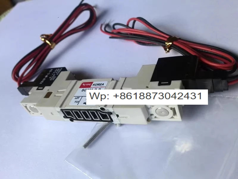 YPC 솔레노이드 밸브 SC220B-B-P-L-D4 코일 YS10-M-L-D4 고속 24V 오리지널