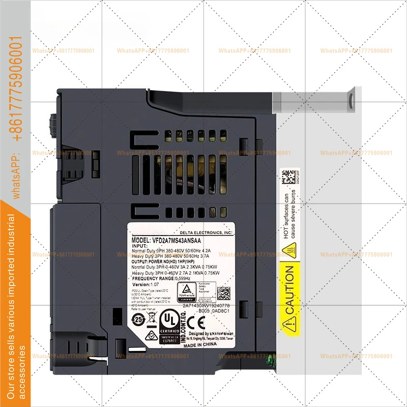 VFD4A8MS21ANSAA 인버터 MS300 시리즈 0.75kw1.5kw2.2kw3.7kw5
