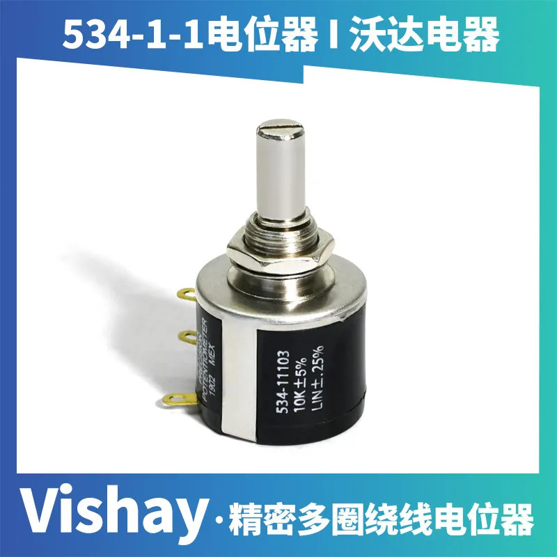 VISHAY 다회전 와이어 권선형 전위차계 MOD534-1-1-1 정밀 534-11102-11103 10개