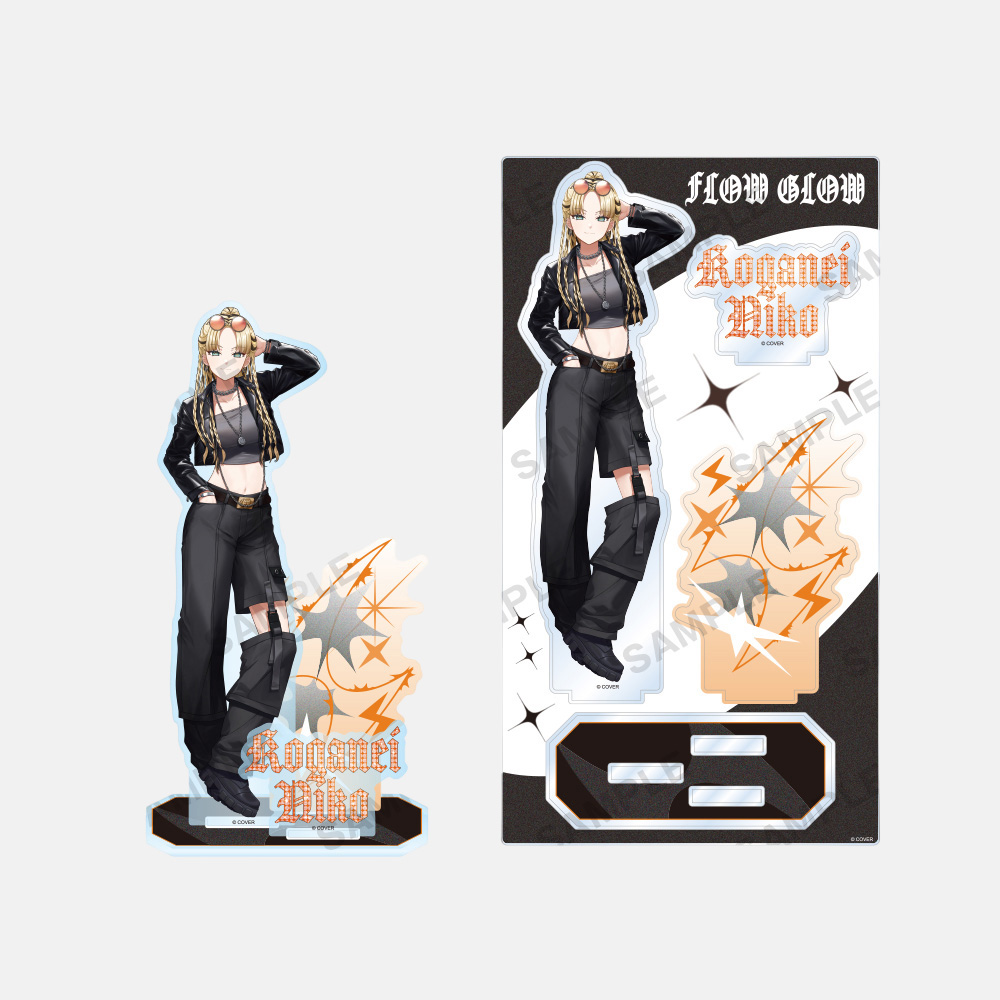 홀로라이브 DEVIS 뉴 웨이브 팝업 스토어 디오라마 아크릴스탠드 FLOWGLOW - 상세 이미지 3
