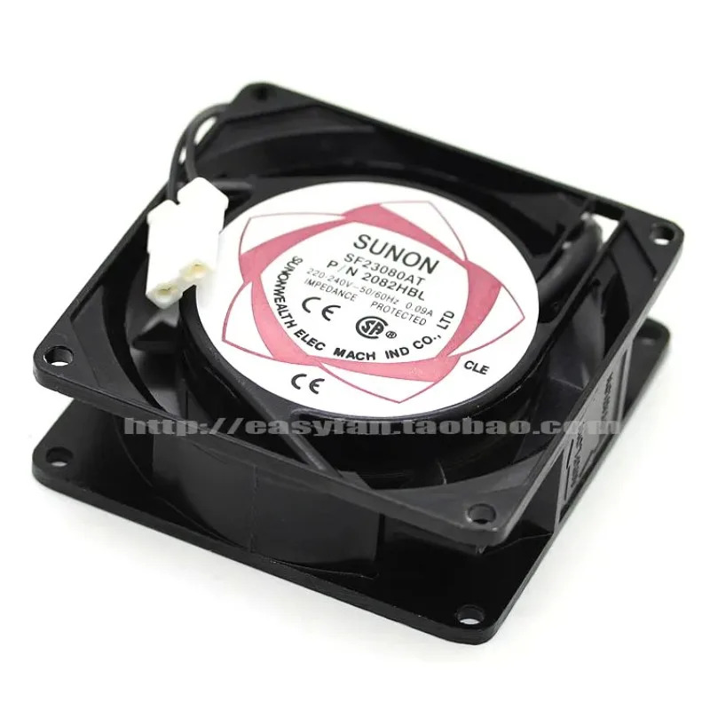 JFG For SUNON 더블 볼 베어링 8CM 220V 8025 SF23080AT 냉각팬